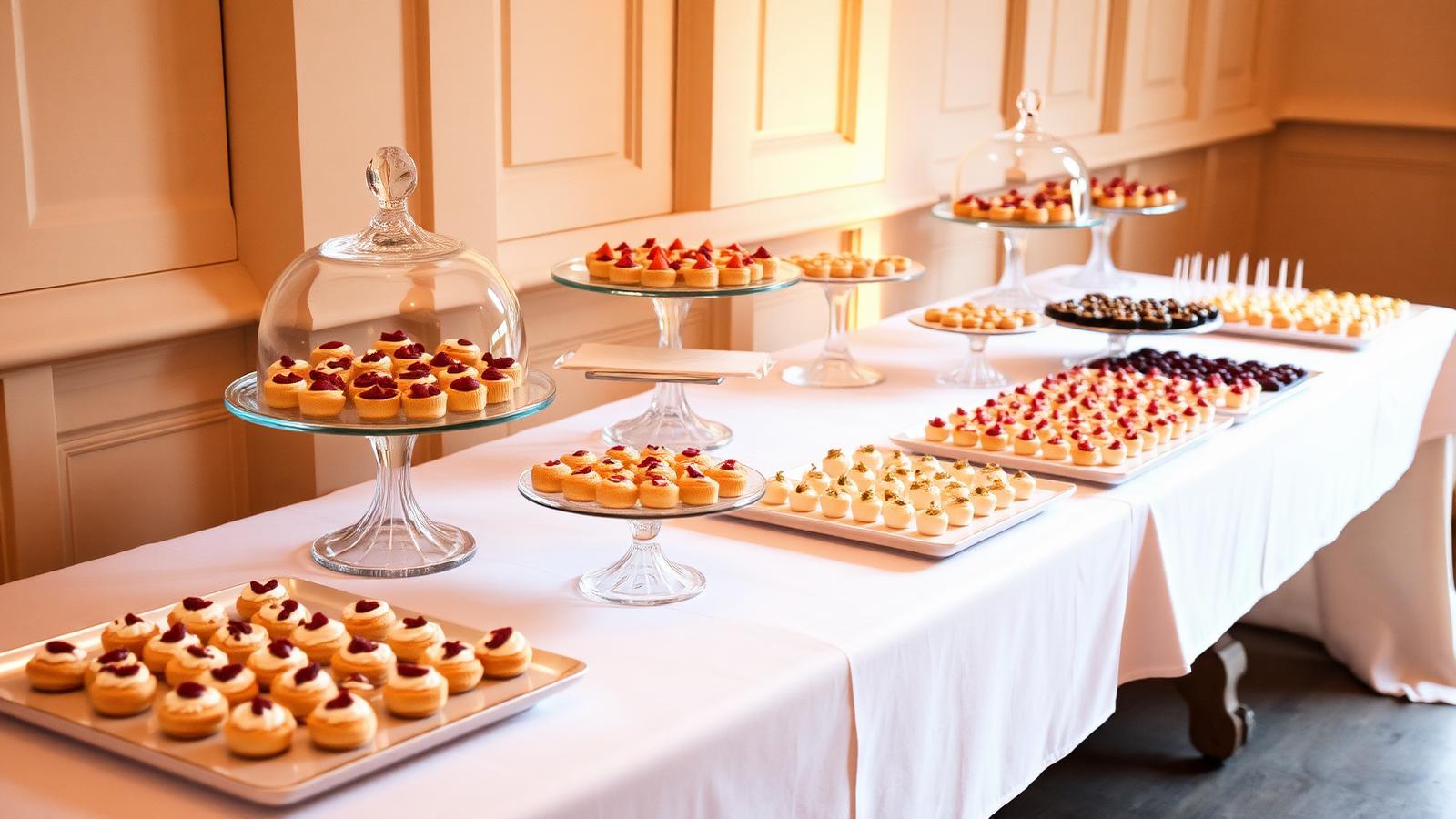 Buffet dolci e salati per eventi